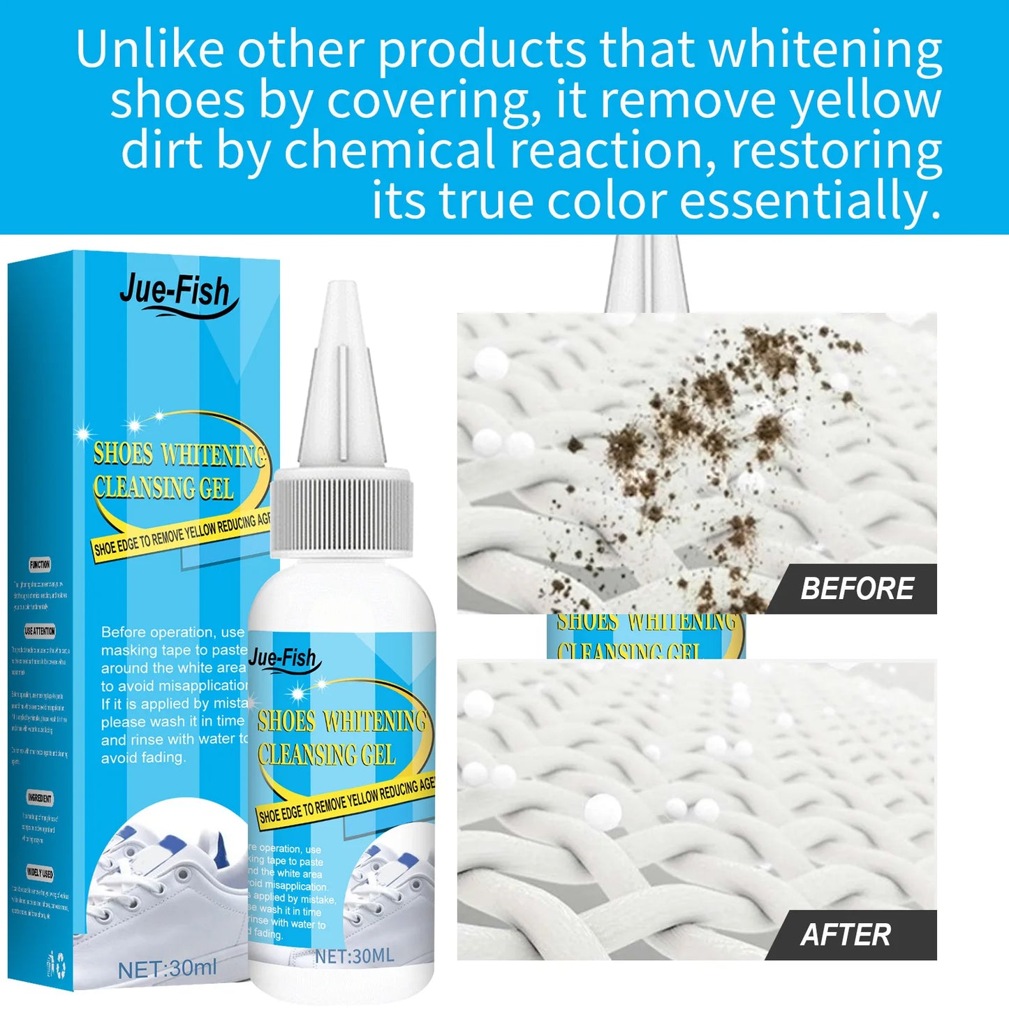 1pc White Shoes Sneakers Cleaner Whiten Refreshed Polish Cleaning Tool For  Casual Leather Shoe Sneakers Brush Cleaning